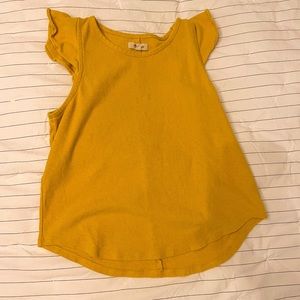 Madewell Ruffle Tank Top